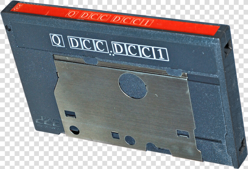 Digital Compact Cassette Rear No Shadow   Digital Compact Cassette  HD Png DownloadTransparent PNG
