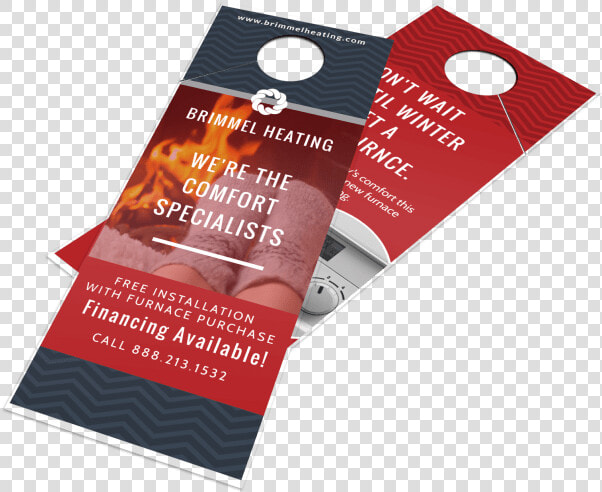 Hvac Door Hanger Template Preview   Door Hanger Png  Transparent PngTransparent PNG