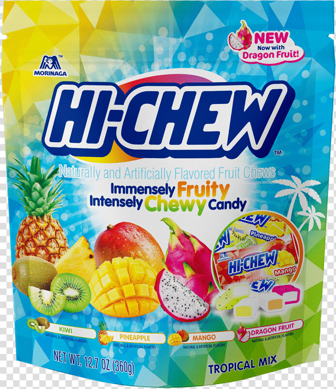Tropical Mix Stand Up Pouch   Hi Chew  HD Png DownloadTransparent PNG