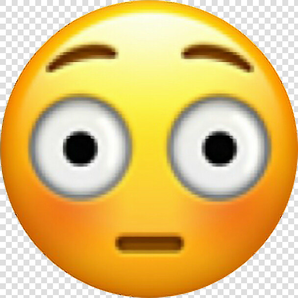  emoji  help  ohno  erschrocken  scary  wow  😳  verrückt  HD Png DownloadTransparent PNG