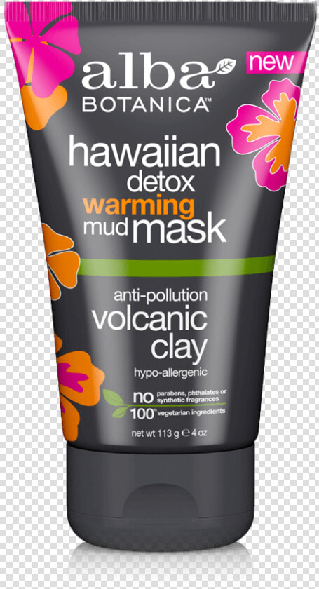 Alba Hawaiian Detox Warming Clay Cleanser  HD Png DownloadTransparent PNG