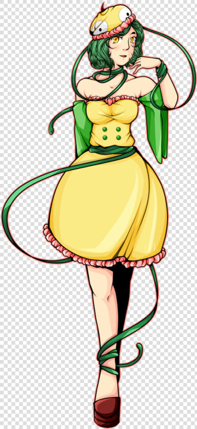 “ Weepinbell Gijinka   ”   Cartoon  HD Png DownloadTransparent PNG
