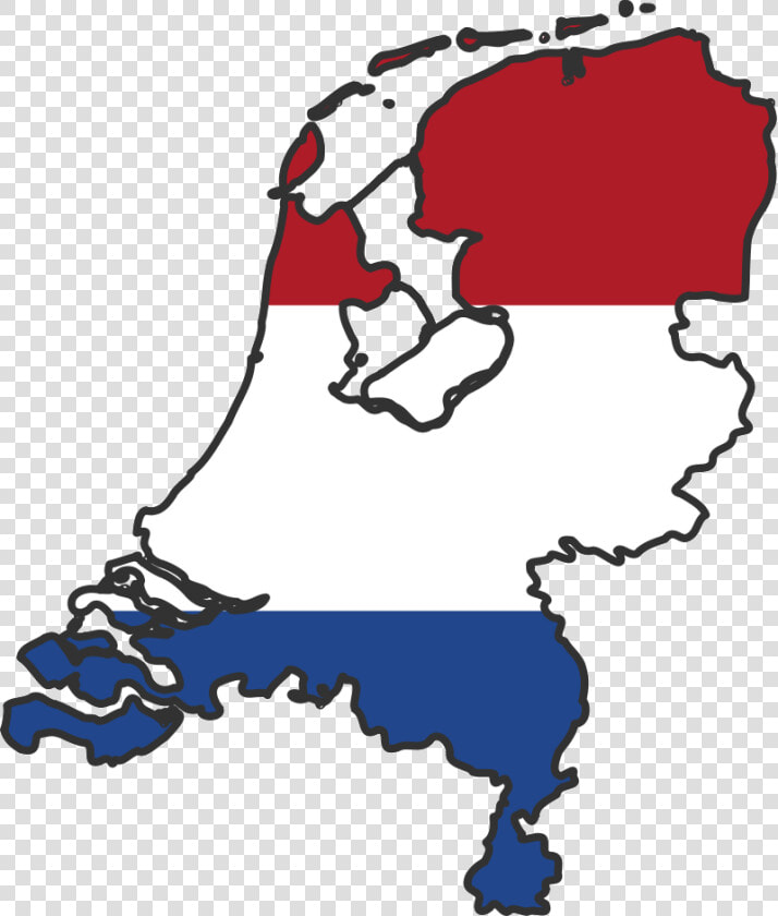 Netherlands Flag Map  HD Png DownloadTransparent PNG