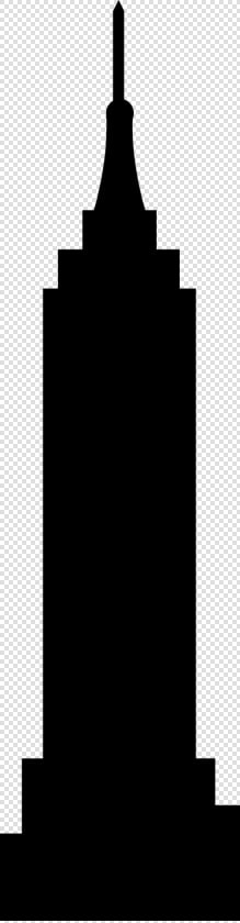 Empire State Building Silhouette Clip Art  HD Png DownloadTransparent PNG