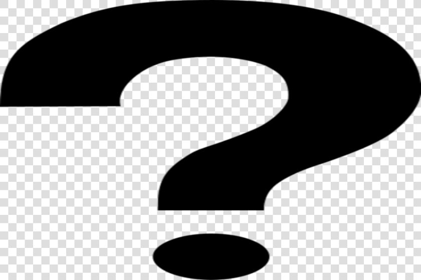 Question Mark Clipart   Question Mark Black And White  HD Png DownloadTransparent PNG