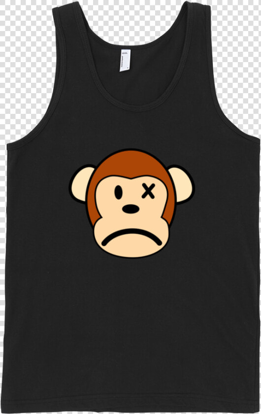 Monkey Fine Jersey Tank Top Unisex By Itee  HD Png DownloadTransparent PNG