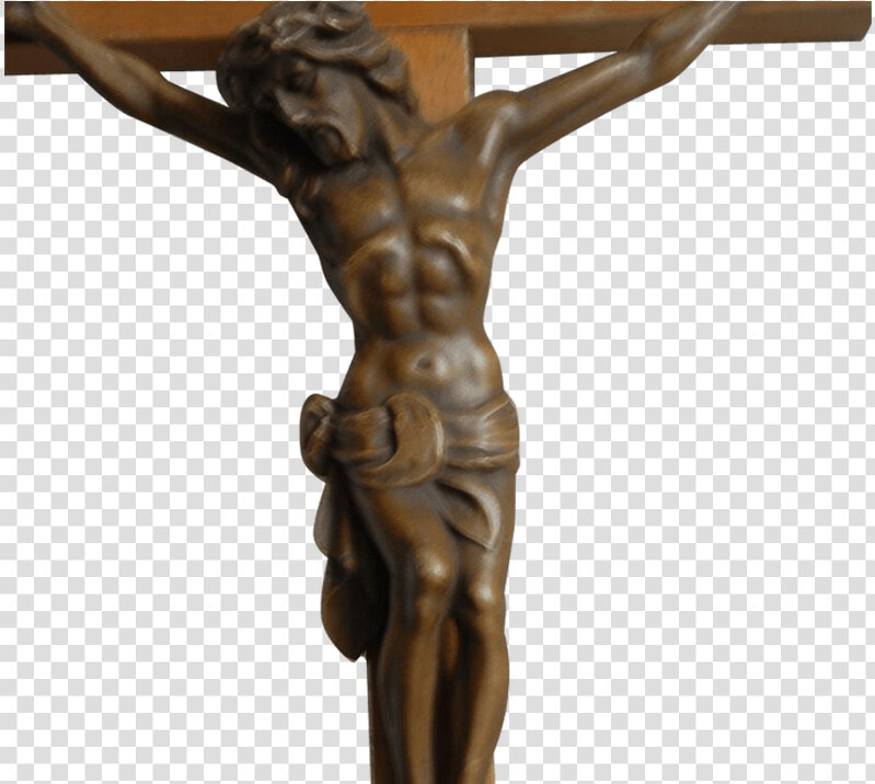 19 Crucifix Svg Transparent Download Wooden Cross Huge   Crucifix Png  Png DownloadTransparent PNG