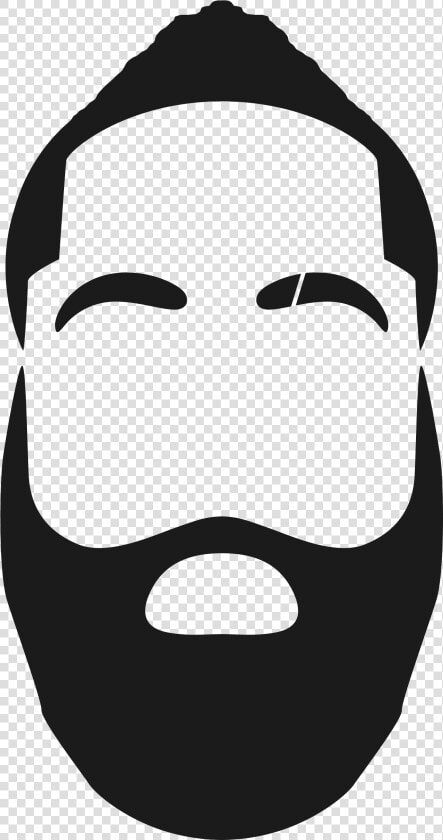 Blank Face Transparent Image   Drawing James Harden Beard  HD Png DownloadTransparent PNG