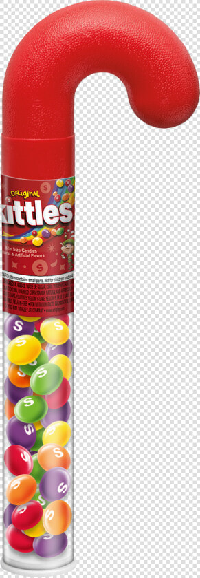 Skittles Candy Cane  HD Png DownloadTransparent PNG