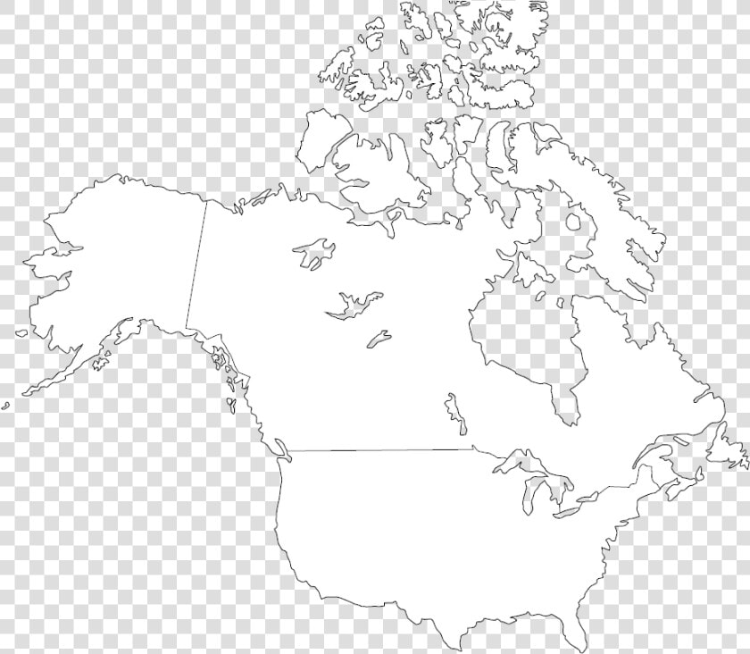 Canada And Usa   World Map St Pierre And Miquelon  HD Png DownloadTransparent PNG