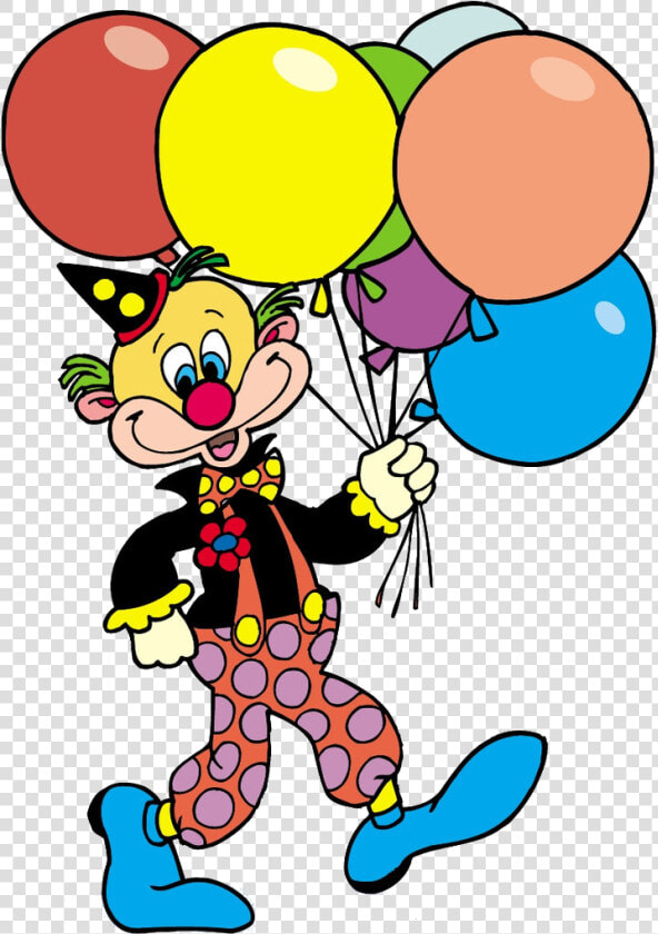 Balloon Clipart Clown   Clown With Balloons  HD Png DownloadTransparent PNG