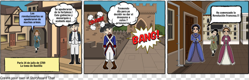 Revolucion Francesa Toma De Las Bastillas Comic  HD Png DownloadTransparent PNG