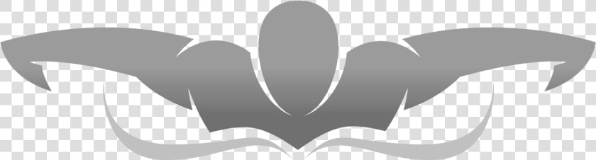 Swimming Png Black And White   Butterfly Swimmer Clip Art  Transparent PngTransparent PNG