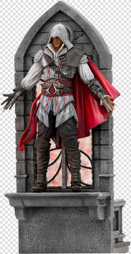 Iron Studios Assassins Creed Ezio Auditore   606529899936  HD Png DownloadTransparent PNG