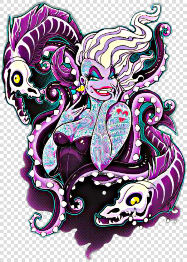 Transparent Ursula Clipart   Disney Ursula Pin Up  HD Png DownloadTransparent PNG