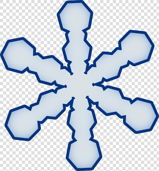 Simple Snowflake Clipart   Snowflake Do A Dot  HD Png DownloadTransparent PNG