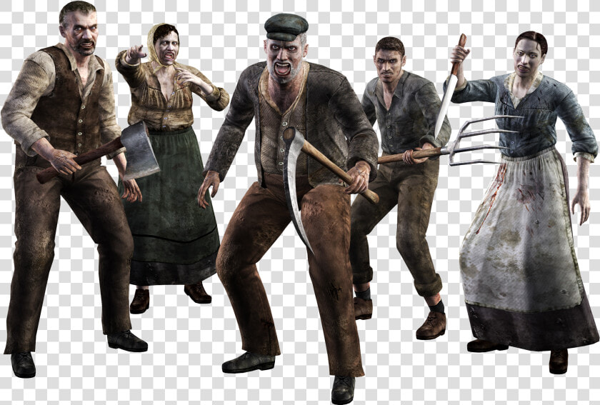 Villains Wiki   Ganados Resident Evil  HD Png DownloadTransparent PNG