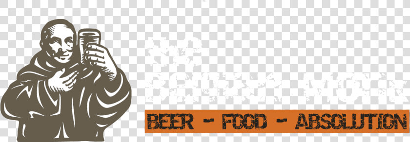 Transparent Stella Beer Png   Monk With Beer Illustration  Png DownloadTransparent PNG