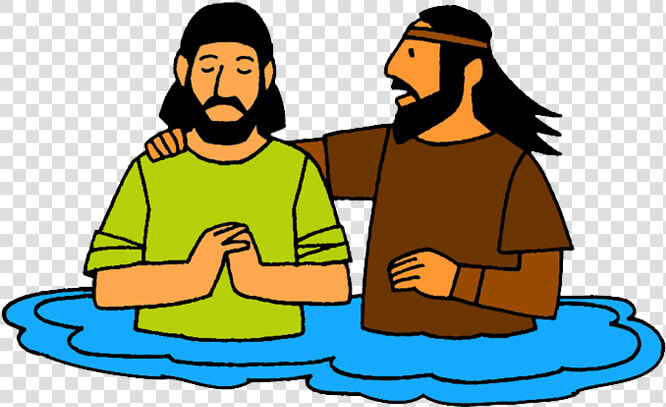 Baptism Of Jesus   Jesus Is Baptised Clipart  HD Png DownloadTransparent PNG