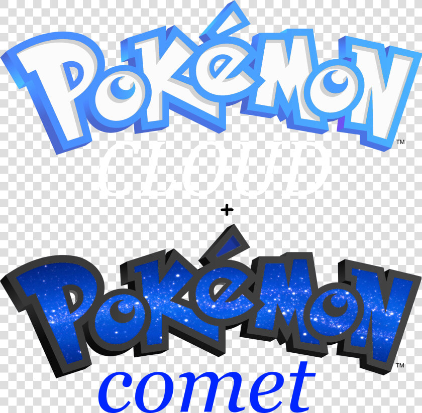 Pokemon Cloud And Pokemon Comet Is A Pokémon Game That   Pokemon Transparent Logo Png  Png DownloadTransparent PNG