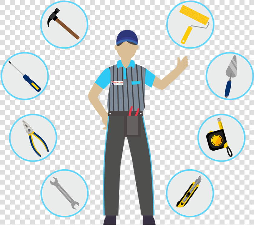 Multi skilled Handymen At Spick And Facility Management   Rueda Del Ser Celta  HD Png DownloadTransparent PNG
