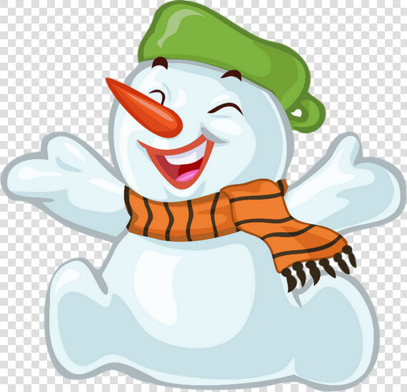 Bonhomme De Neige   Cartoon  HD Png DownloadTransparent PNG