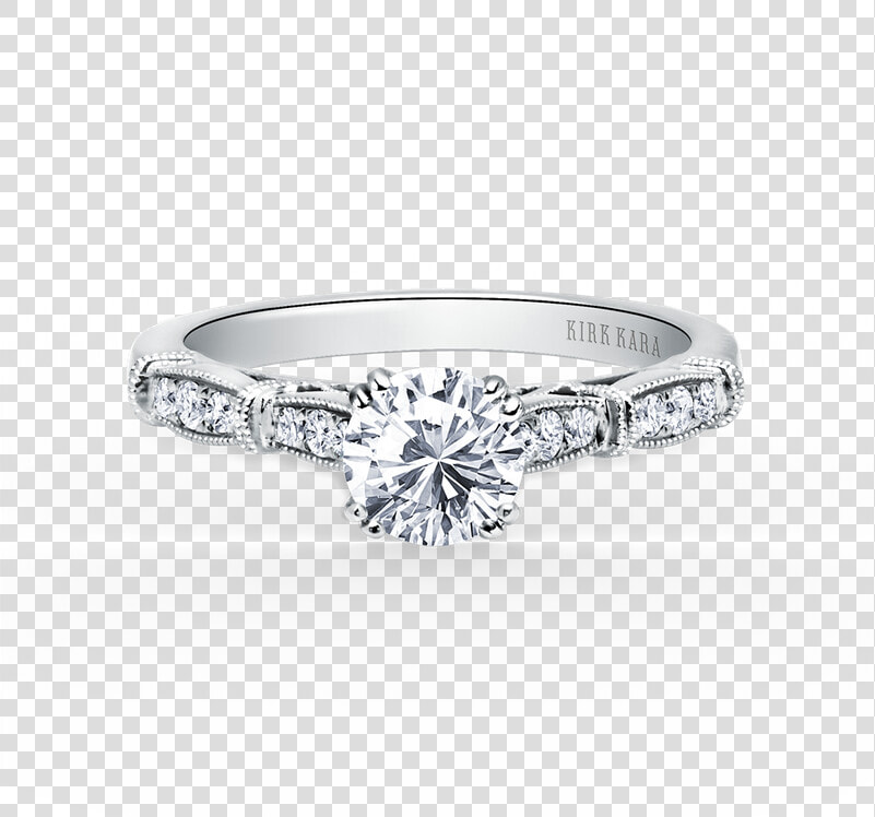 Wedding Rings Png Without Background  kirk Kara Engagement   Engagement Rings  Transparent PngTransparent PNG