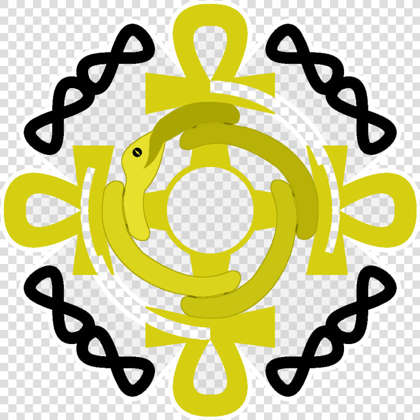 Ouroboros Png   Anchor With Chain Circle  Transparent PngTransparent PNG