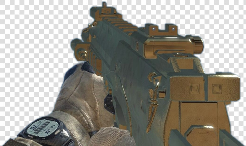 Cod Mw3 Gold Mp7   Png Download   Mw3 Snake  Transparent PngTransparent PNG