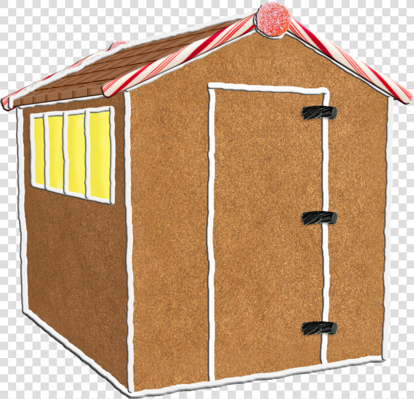 Shed   Png Download   Gingerbread House Shed  Transparent PngTransparent PNG