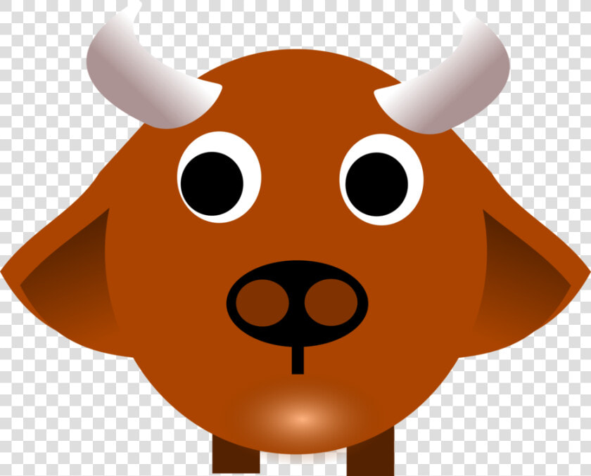 Head carnivoran cartoon   Ox  HD Png DownloadTransparent PNG