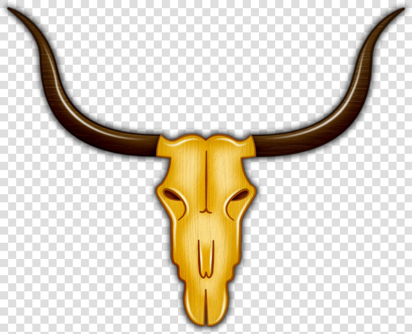 Cattle Antelope Horn Bone Clip Art   Bull  HD Png DownloadTransparent PNG
