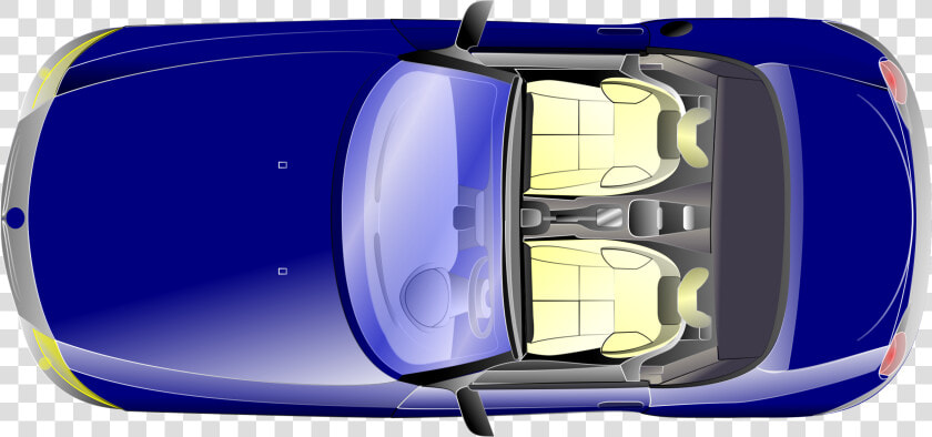 Bmw Z4 Top View Clip Arts   Cartoon Car Top View  HD Png DownloadTransparent PNG