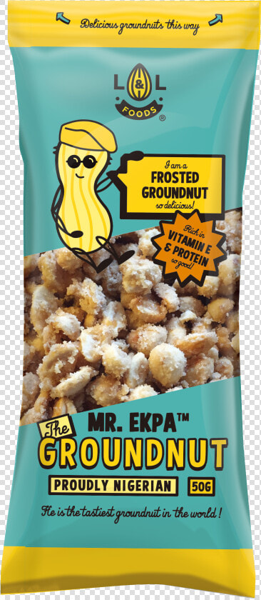 Peanut Clipart Ground Nut   Mr Ekpa Frosted Groundnut 50 G  HD Png DownloadTransparent PNG