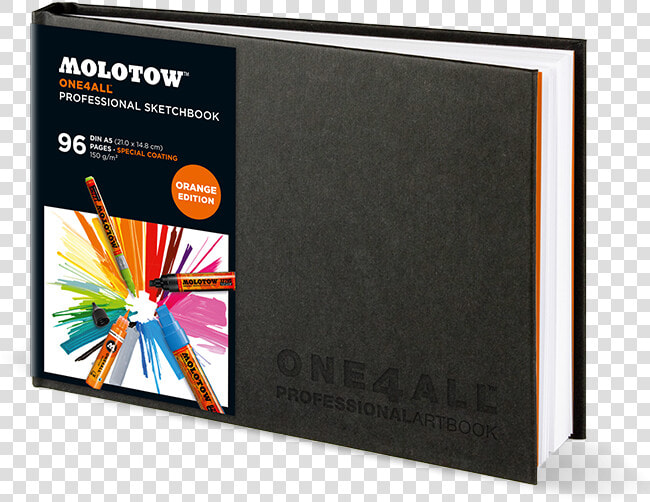 One4all™ Professional Sketchbook Din A5   Molotow Sketchbook  HD Png DownloadTransparent PNG