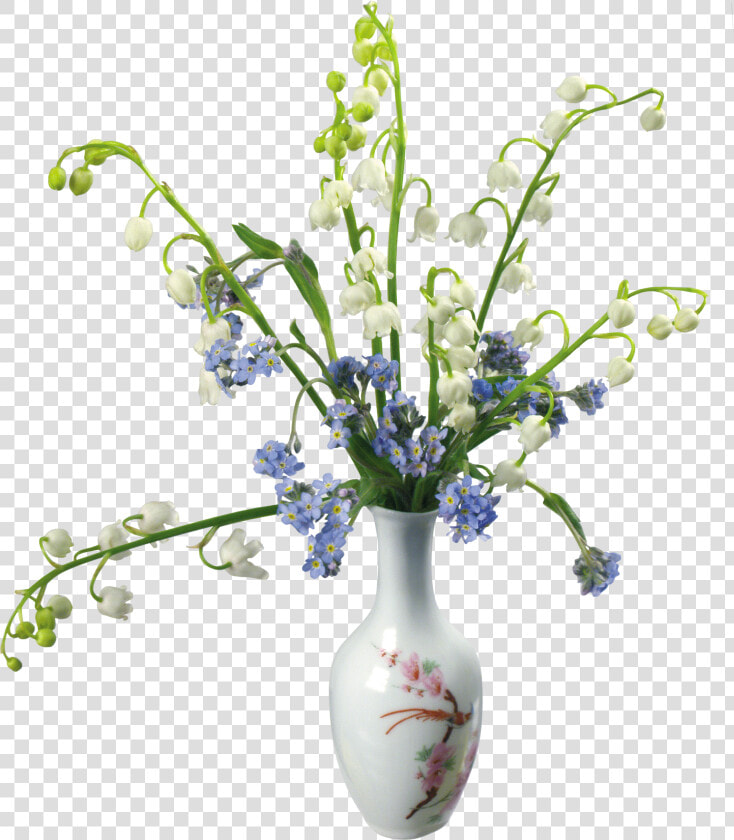 Lily Transparent Vase Png   Png Transparent Background Flower Vase Png  Png DownloadTransparent PNG