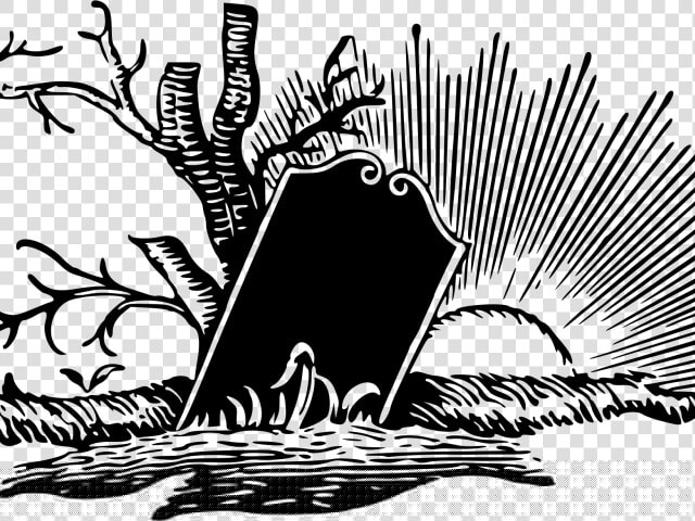 Gravestone Clipart Small   Headstone Drawing  HD Png DownloadTransparent PNG