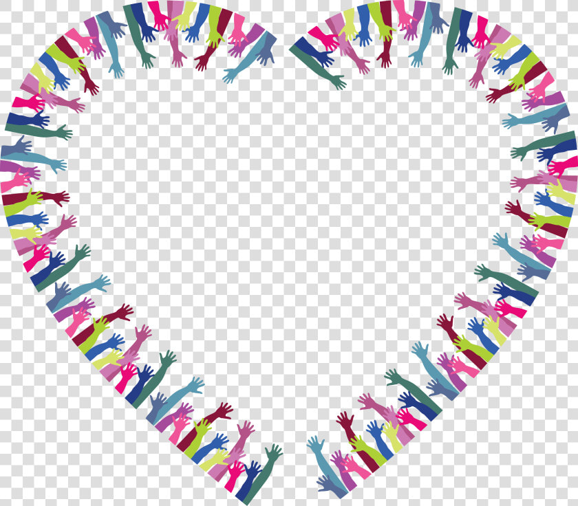 Free Clipart Of A Heart Frame Of Hands   Denis Sulta Aalas  HD Png DownloadTransparent PNG