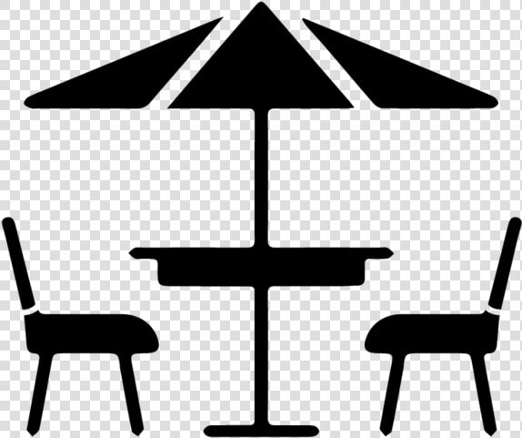 Patio Icon Rubens Black   Terrasse Symbol  HD Png DownloadTransparent PNG