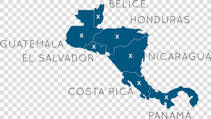 Rebexa Group Central America   Central America Map Png  Transparent PngTransparent PNG