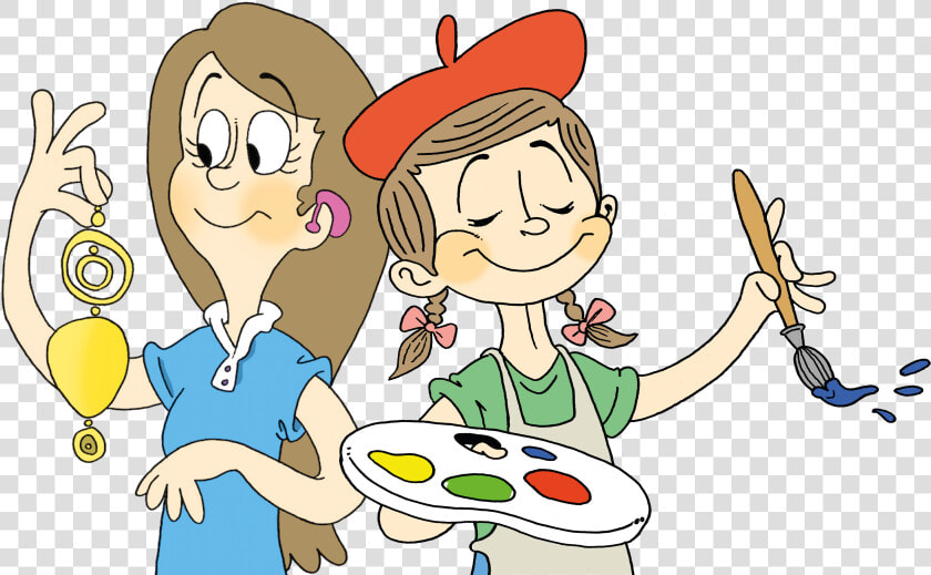 Transparent Arts And Crafts Png   Arts And Craft Cartoon Png  Png DownloadTransparent PNG