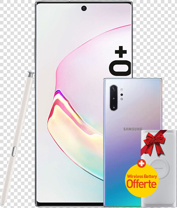 Samsung Galaxy Note 10 Plus   Note 10 White Glow  HD Png DownloadTransparent PNG