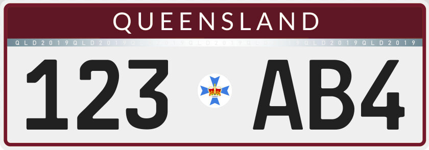 2019 Queensland Registration Plate   Diplomatenkennzeichen  HD Png DownloadTransparent PNG