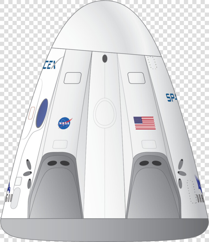 Crewdragon Capsule   Crew Dragon Capsule Png  Transparent PngTransparent PNG