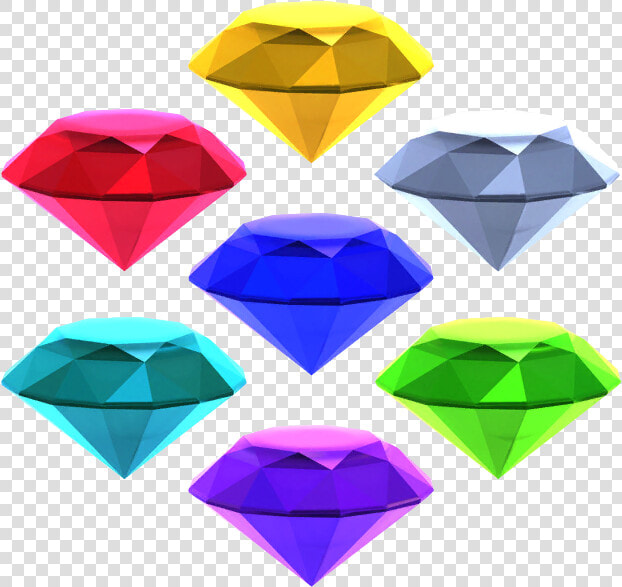 Chaos Emeralds Png   Sonic Runners Chaos Emeralds  Transparent PngTransparent PNG