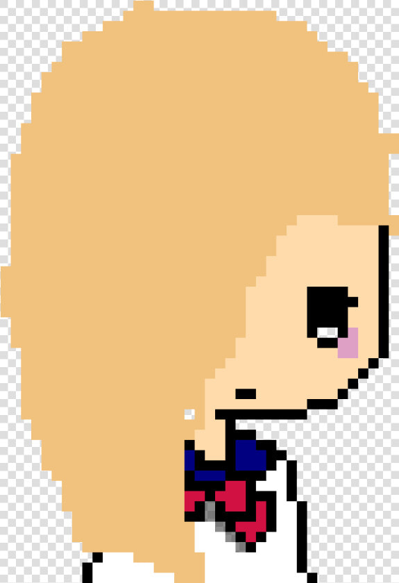 Pixel Art Cute Anime Girl   Transparent Cartoons   Cool Circle Pixel Art  HD Png DownloadTransparent PNG