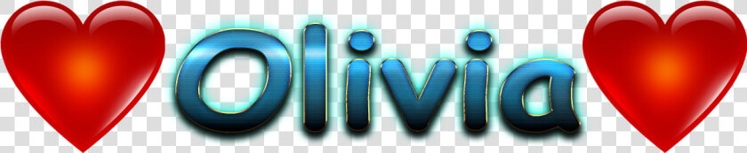 Olivia Love Name Heart Design Png   Heart  Transparent PngTransparent PNG