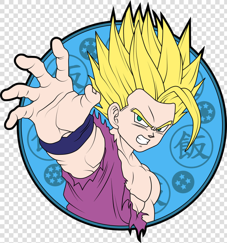 Image Of Ss2 Gohan   Cartoon  HD Png DownloadTransparent PNG
