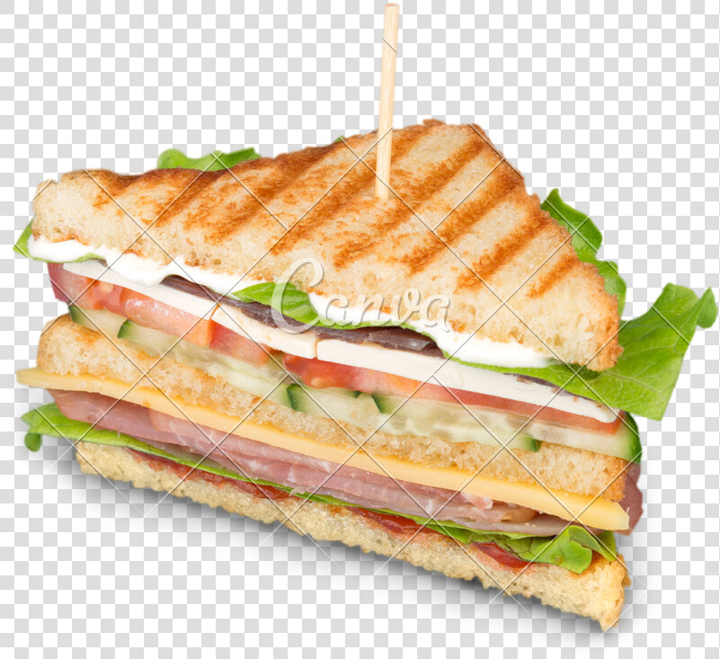 Ham And Cheese Sandwich  HD Png DownloadTransparent PNG