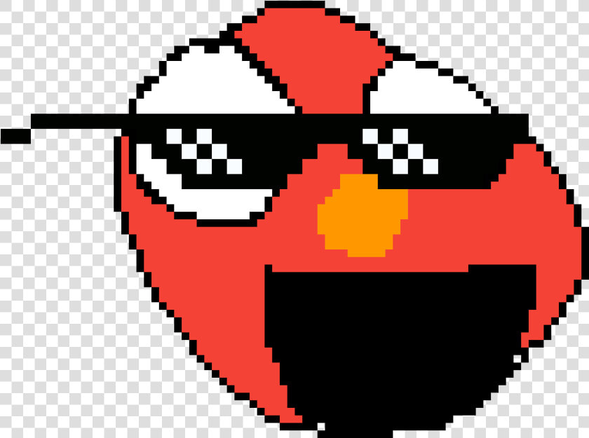 Pixilart Elmo Anonymous Png Mlg Elmo   Meme Glasses Transparent  Png DownloadTransparent PNG